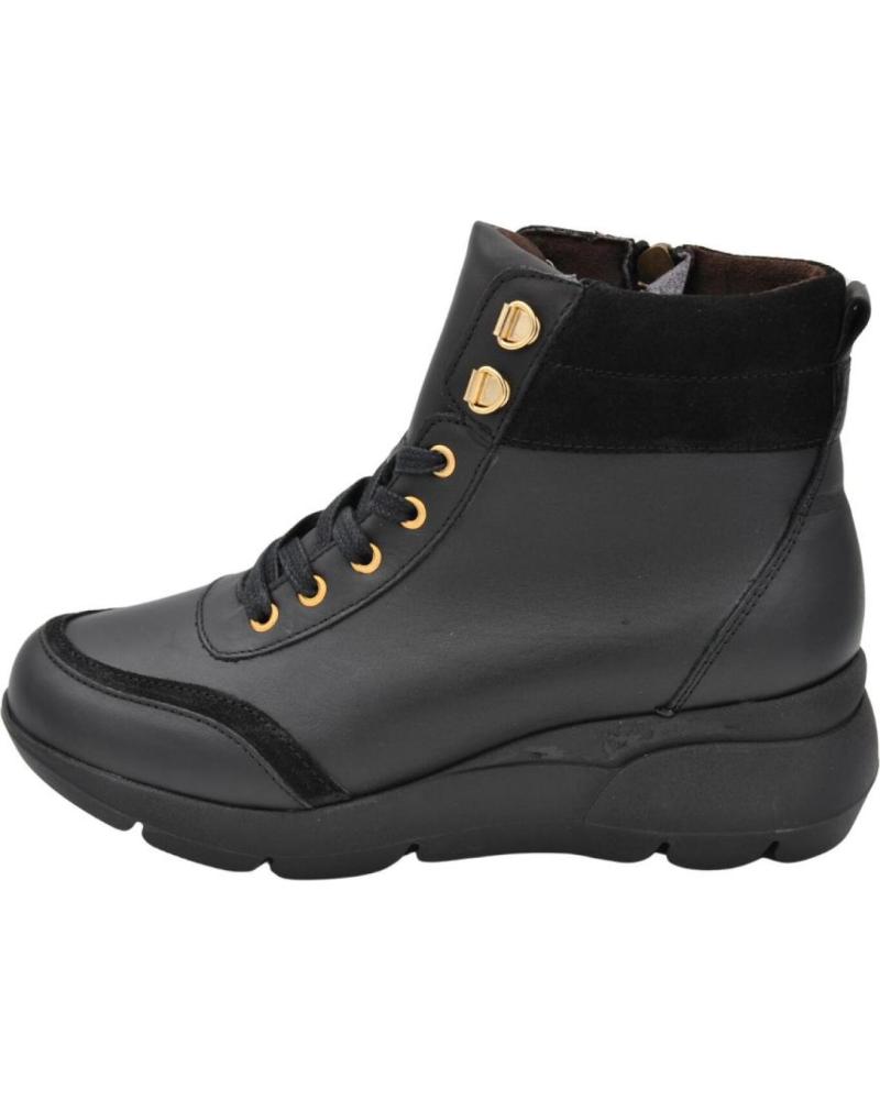 Botines de Mujer D`CUTILLAS DOCTOR CUTILLAS - BOTIN DE MUJER CON CORDONES Y CREMALLERA NEGRO