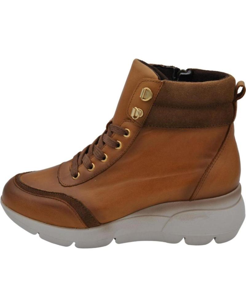 Botines de Mujer D`CUTILLAS DOCTOR CUTILLAS - BOTIN DE MUJER CON CORDONES Y CREMALLERA CUERO