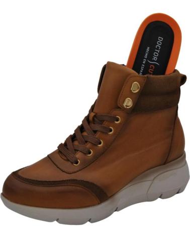 Botines de Mujer D`CUTILLAS DOCTOR CUTILLAS - BOTIN DE MUJER CON CORDONES Y CREMALLERA CUERO