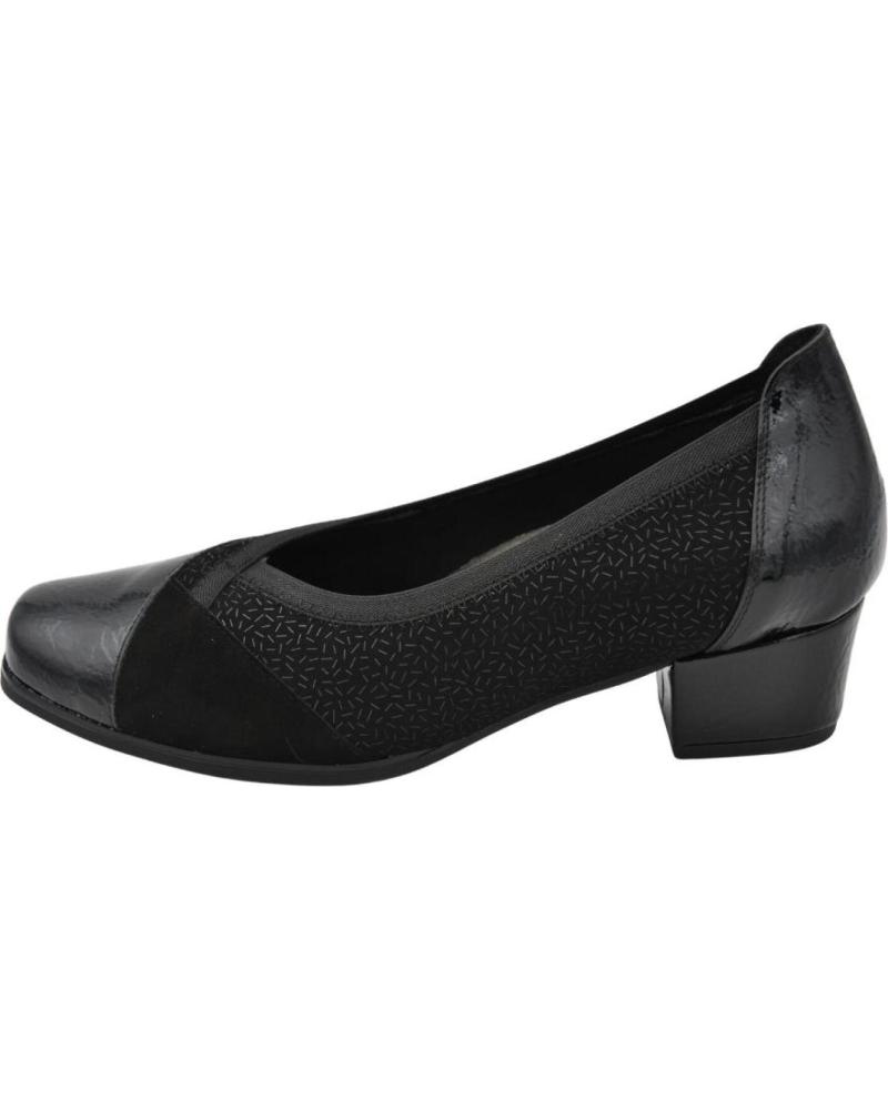 Schuhe für Damen D`CUTILLAS DOCTOR CUTILLAS - ZAPATO DE TACON PARA MUJER ANCHO ESPECIA NEGRO