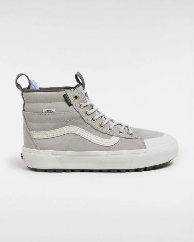 Sportivo per Donna e Uomo e Bambina e Bambino VANS OFF THE WALL VANS MODELO MTE SK8-HI WATERPROOF GRAY PARA MUJER COLOR GRIS