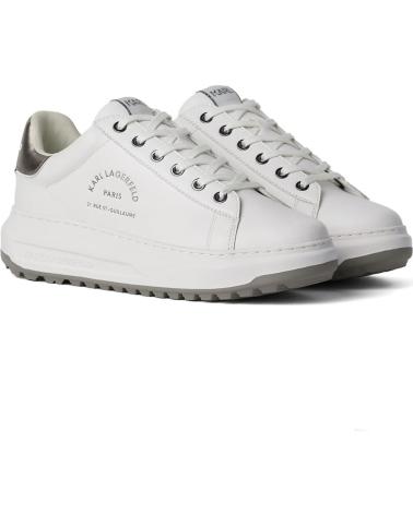 Sportivo per Donna KARL LAGERFELD ZAPATILLAS KAPRI LUG KARL NFT LO LACE BLANCO