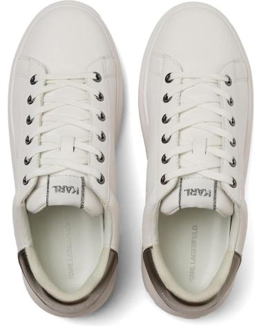 Sportivo per Donna KARL LAGERFELD ZAPATILLAS KAPRI LUG KARL NFT LO LACE BLANCO