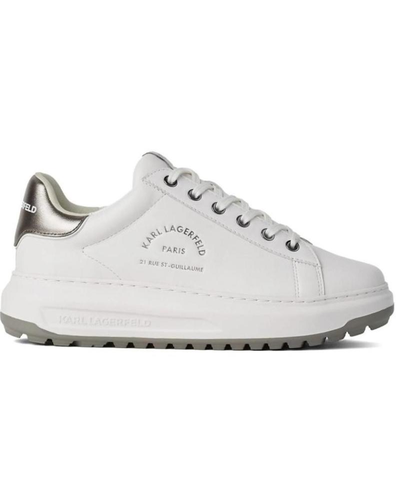 Sportivo per Donna KARL LAGERFELD ZAPATILLAS KAPRI LUG KARL NFT LO LACE BLANCO