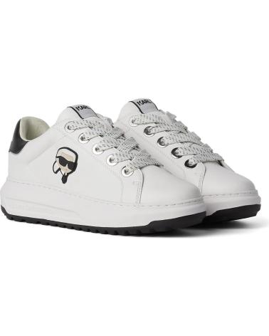 Sportivo per Donna KARL LAGERFELD ZAPATILLAS KAPRI LUG KARL NFT LO LACE BLANCO