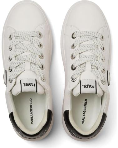 Sportivo per Donna KARL LAGERFELD ZAPATILLAS KAPRI LUG KARL NFT LO LACE BLANCO