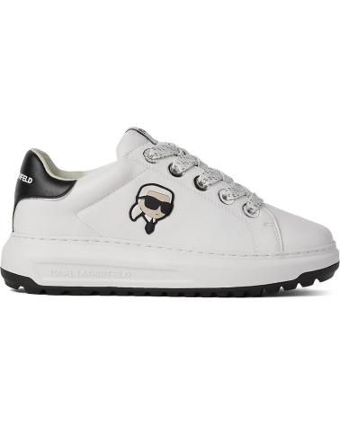 Sportivo per Donna KARL LAGERFELD ZAPATILLAS KAPRI LUG KARL NFT LO LACE BLANCO