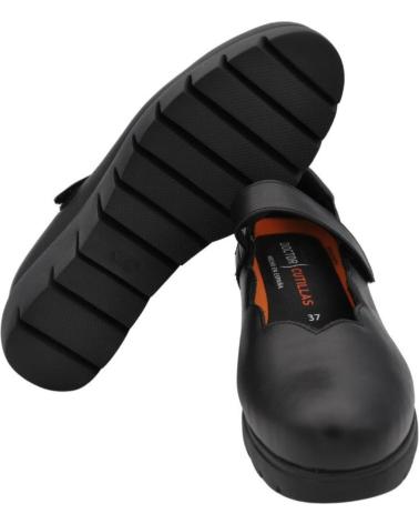 Ballerinas für Damen D`CUTILLAS DOCTOR CUTILLAS - MERCEDITAS PARA PLANTILLAS DE MUJER ANC NEGRO