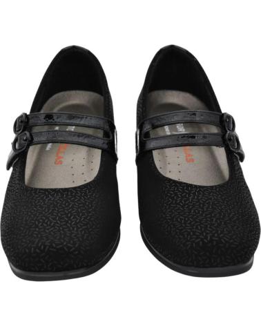 Zapatos de Mujer D`CUTILLAS SALON HEBILLAS DOCTOR CUTILLAS TACON 3 NEGRO