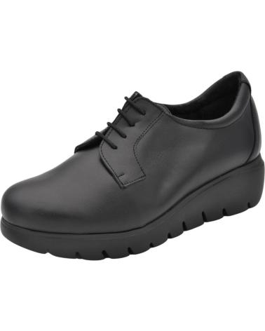 Sapatos de cunha de Mulher D`CUTILLAS DOCTOR CUTILLAS - ZAPATO DE CORDONES PARA PLANTILLAS DE MU NEGRO