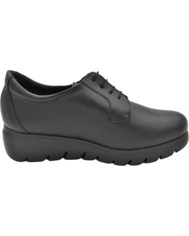 Sapatos de cunha de Mulher D`CUTILLAS DOCTOR CUTILLAS - ZAPATO DE CORDONES PARA PLANTILLAS DE MU NEGRO