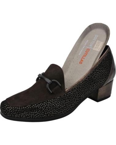 Sapatos de Mulher D`CUTILLAS DOCTOR CUTILLAS - SALON PARA PLANTILLAS MUJER DE PIE ANCH MARRON