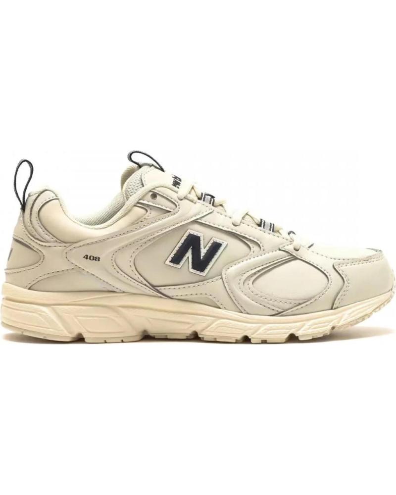 Sportif pour Femme et Homme et Garçon NEW BALANCE ZAPATILLAS 408 ML408Q BEIGE