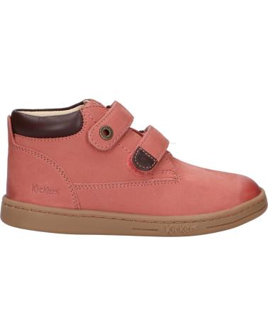 Botines de Niña KICKERS 571987-30 TACKEASY GOLF 131 ROSE CLAIR
