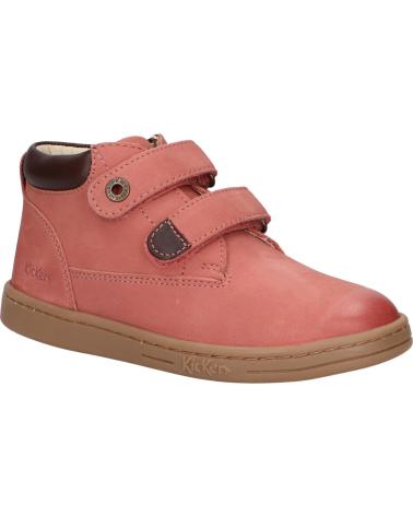Botines de Niña KICKERS 571987-30 TACKEASY GOLF 131 ROSE CLAIR