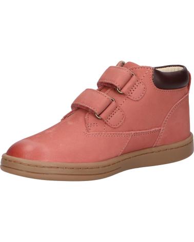 Botines de Niña KICKERS 571987-30 TACKEASY GOLF 131 ROSE CLAIR