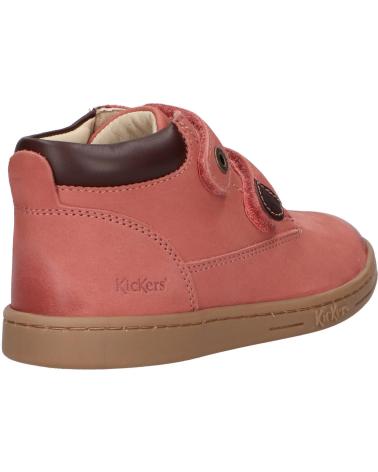 Botines de Niña KICKERS 571987-30 TACKEASY GOLF 131 ROSE CLAIR