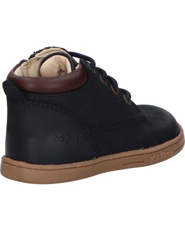 girl and boy Mid boots KICKERS 785323- TACKLAND GOLF 10 MARINE