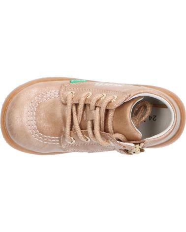 Botines de Niña y Niño KICKERS 947541-10 KICKBUBBLY 113 CHAMPAGNE