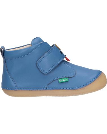 Botins de Menina e Menino KICKERS 961545-10 SABIO SHEEP 53 BLEU DENIM CHIE
