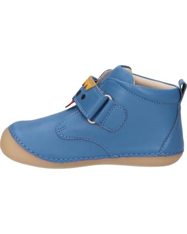 Botins de Menina e Menino KICKERS 961545-10 SABIO SHEEP 53 BLEU DENIM CHIE