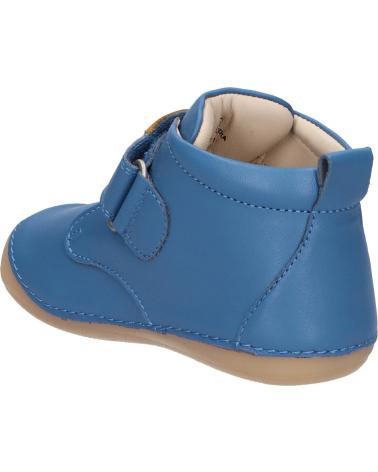 Botins de Menina e Menino KICKERS 961545-10 SABIO SHEEP 53 BLEU DENIM CHIE