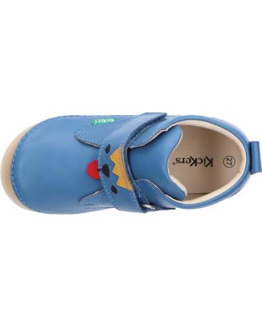 Botins de Menina e Menino KICKERS 961545-10 SABIO SHEEP 53 BLEU DENIM CHIE