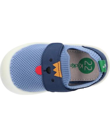 Deportivas de Niño KICKERS 972411-10 KICKRATCH 53 BLEU DENIM