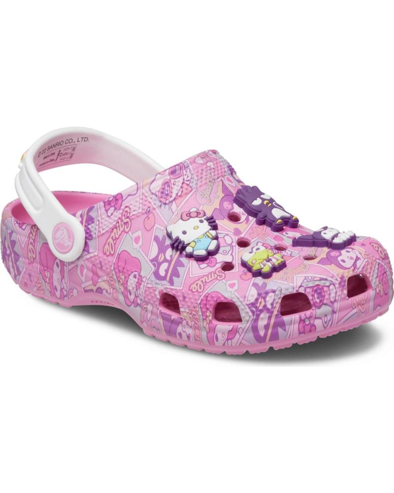 Tamancos de Menina CROCS HELLO KITTY AND FRIENDS ROSA