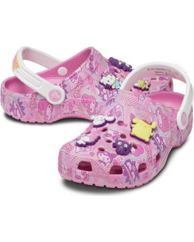 Tamancos de Menina CROCS HELLO KITTY AND FRIENDS ROSA