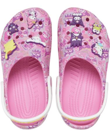 Tamancos de Menina CROCS HELLO KITTY AND FRIENDS ROSA
