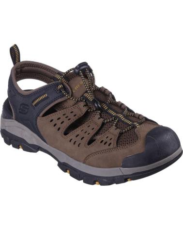 Sandálias de Homem SKECHERS 205113 SANDALIAS DE HOMBRE MARRON