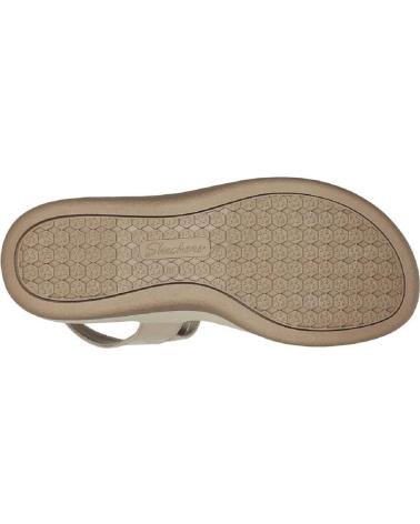 Sandalen für Damen SKECHERS 163387 SANDALIAS DE MUJER BEIGE