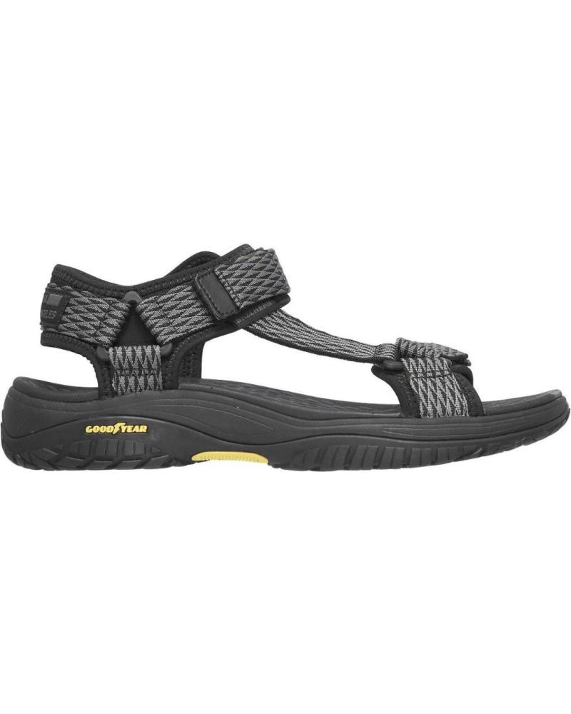 Sandalias de Hombre SKECHERS 204351 SANDALIAS DE HOMBRE NEGRO