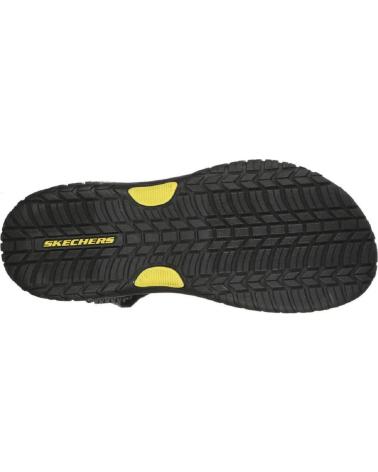 Sandalias de Hombre SKECHERS 204351 SANDALIAS DE HOMBRE NEGRO