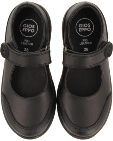 GIOSEPPO AARHUS SAPATOS ESCOLARES PRETOS PARA MENINA NEGRO