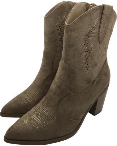 Boots für Damen ETIKA BOTIN CAMPERO MUJER ETIKA ZEIST 110520 TAUPE