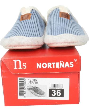 Calzado de casa de Mujer NORTEÑAS 19-192 JEANS