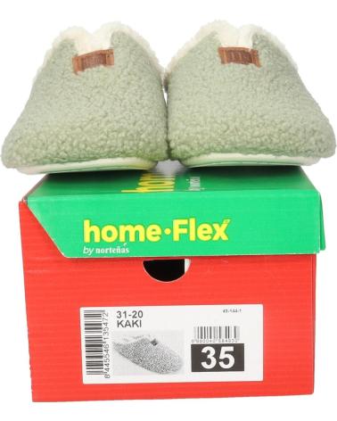 Calzado de casa de Mujer NORTEÑAS 31-20 KAKI