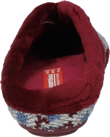 Calzado de casa de Mujer NORTEÑAS 35-192 BURDEOS