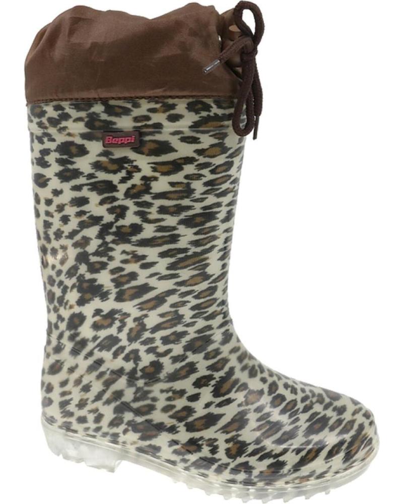 girl Wellington Boots BEPPI GALOCHA BEIGE