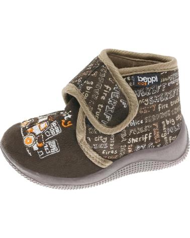 Pantoufles pour Fille et Garçon BEPPI PANTUFA BROWN