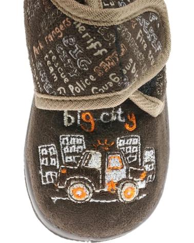 Pantoufles pour Fille et Garçon BEPPI PANTUFA BROWN