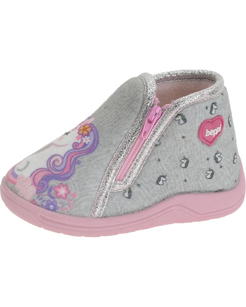 Calzado de casa de Niña BEPPI PANTUFA GREY