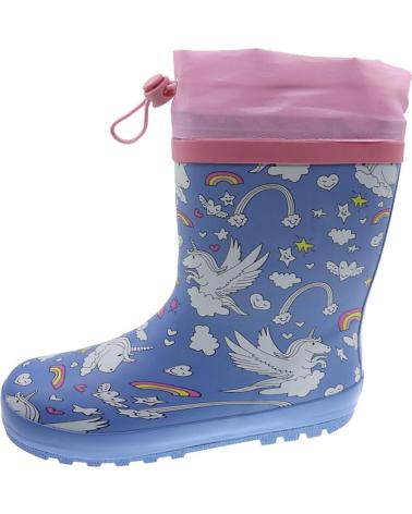 girl and boy Wellington Boots BEPPI GALOCHA BLUE