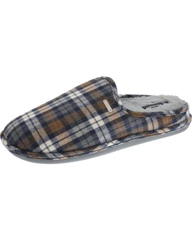Pantofole per Uomo BEPPI CHINELO INTERIOR NAVY - BROWN