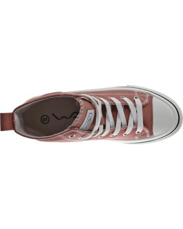 Deportivas de Mujer BEPPI BOTA LONA DARK ROSE