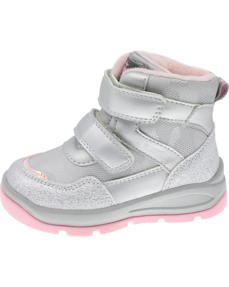girl boots BEPPI BOTA CASUAL SILVER