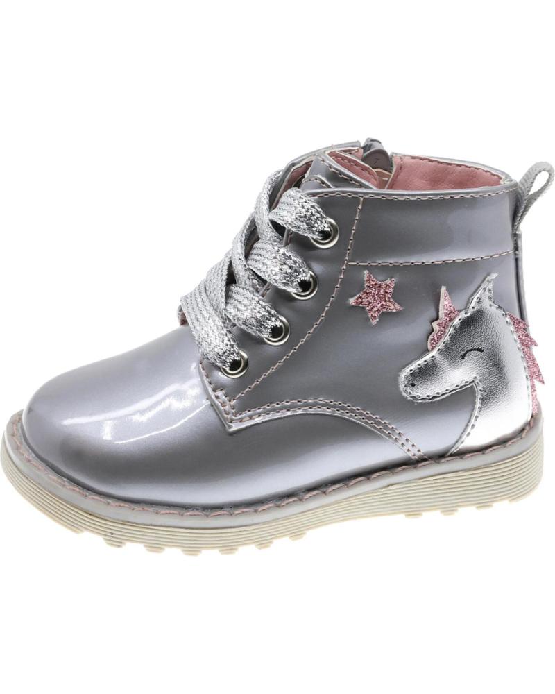 Bottines pour Fille BEPPI BOTA CASUAL SILVER