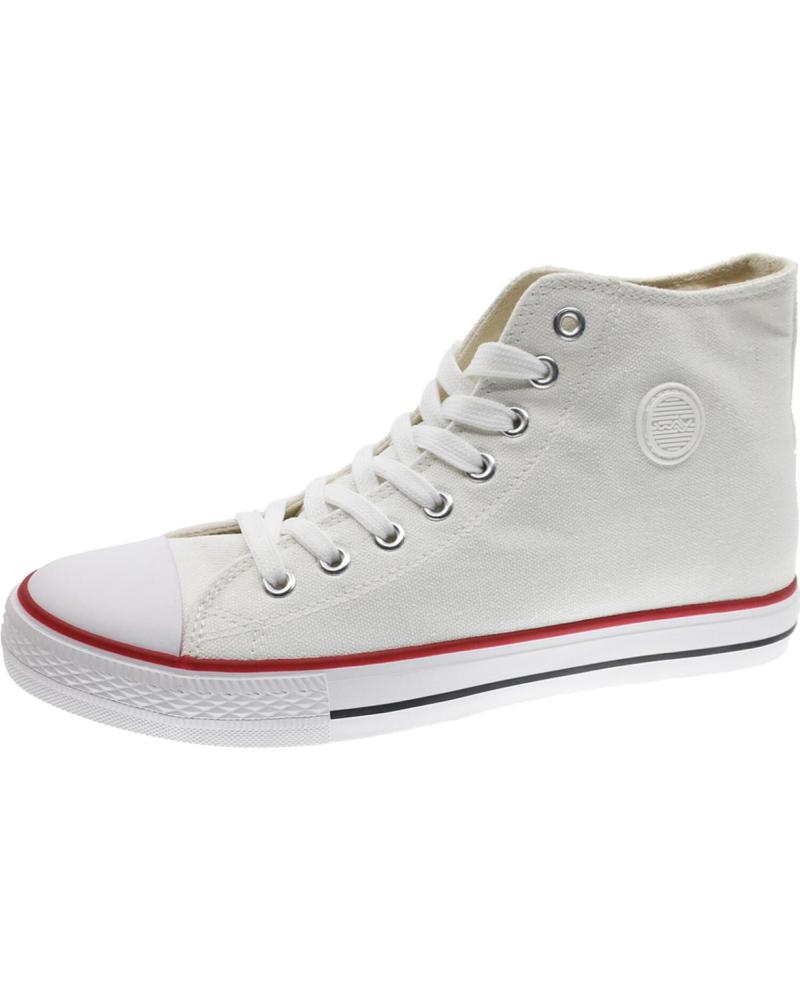 Esportes  de Mulher e Menina e Menino BEPPI BOTA LONA WHITE